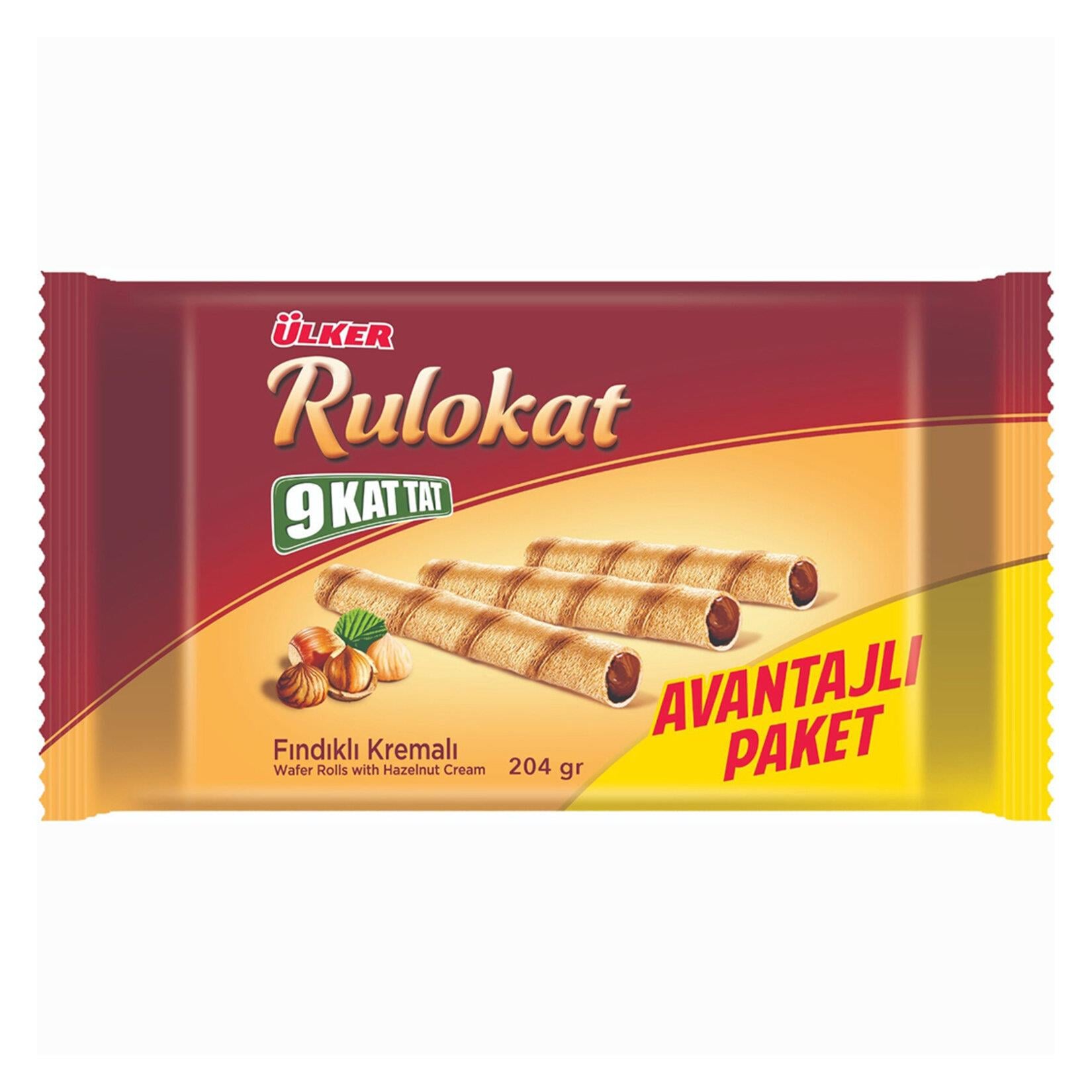 Ülker Rulokat Fındıklı 204 Gr Avantajlı Paket