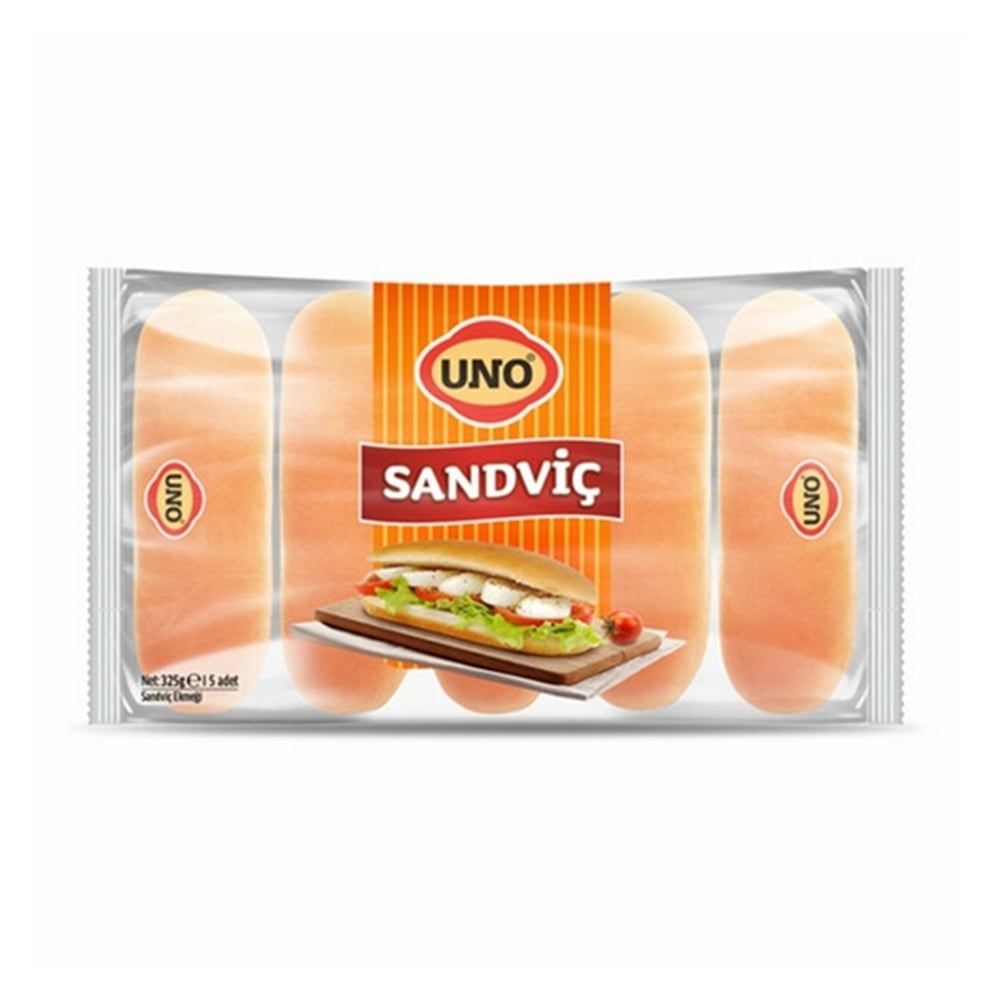 Uno Sandviç Ekmek 5'li 350 Gr