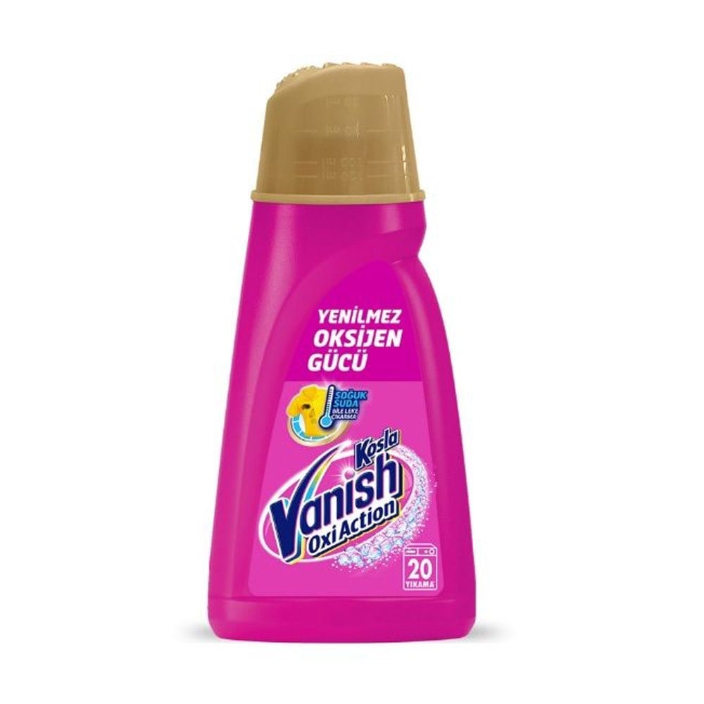 Leke ÇıkarıcılarVanish Sıvı Gold Pembe Oxi Action Leke Çıkarıcı 1000 ml