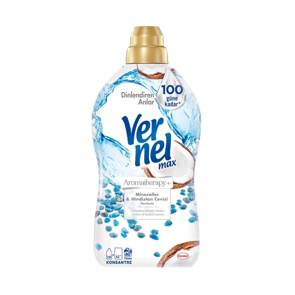 Vernel Max Yumuşatıcı Hindistan Cevizli 1440 Ml