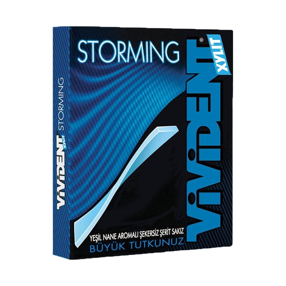 Vivident Sakız Yeşil Nane Xylit Storming
