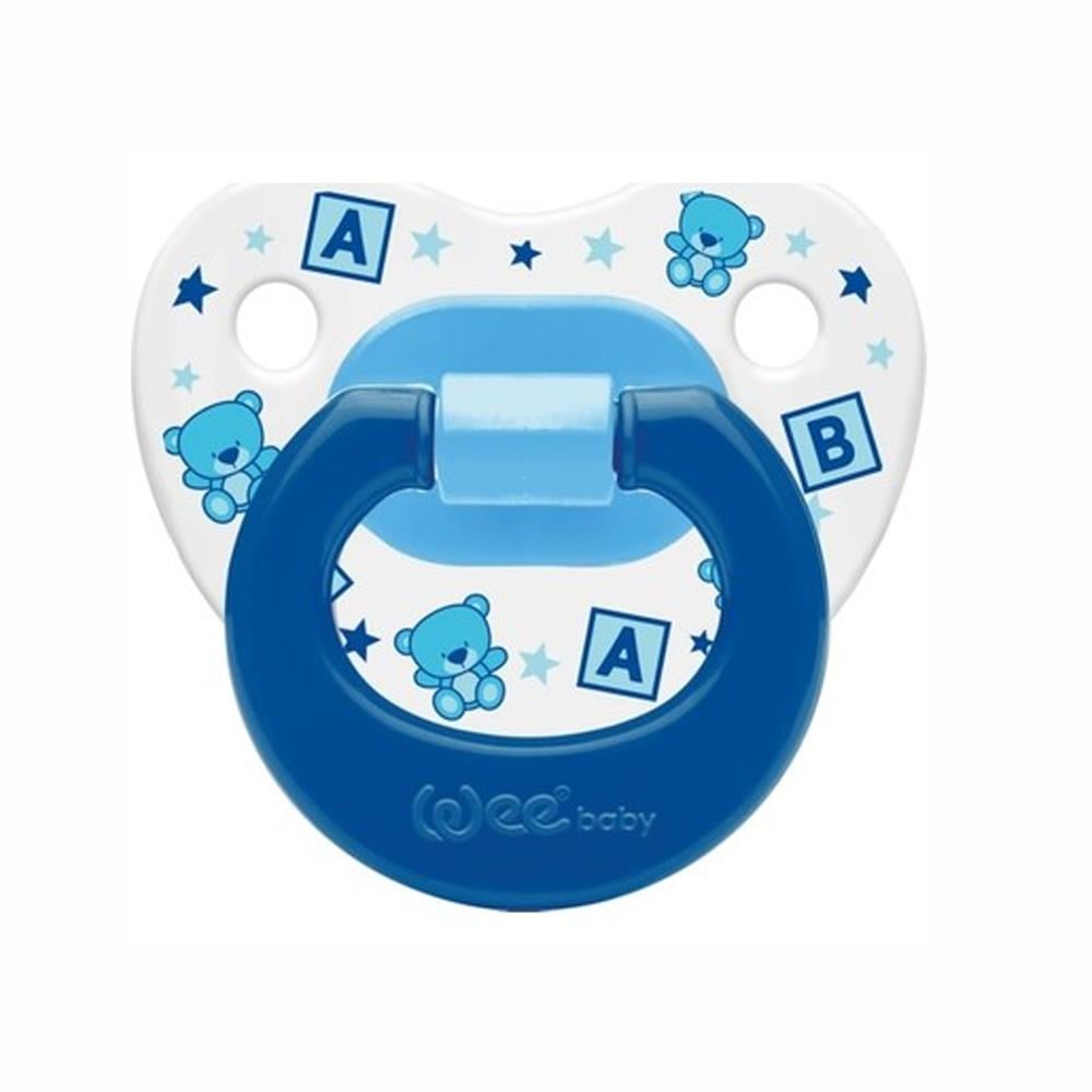 Wee Baby Silikon Desenli Emzik No:1
