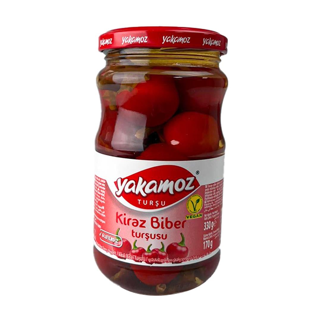 TurşuYakamoz Kiraz Biber Turşusu 330 GR