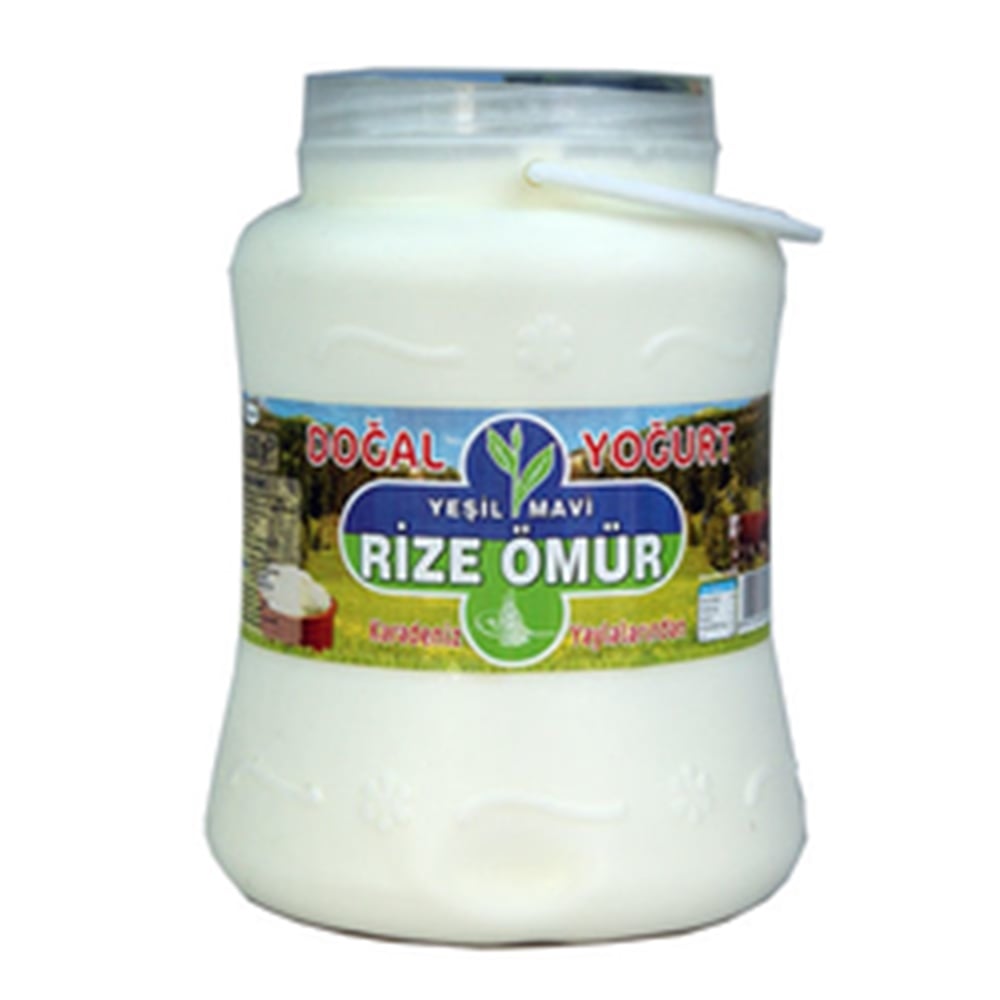 Yeşil Mavi Yoğurt Bidon 2500 Gr