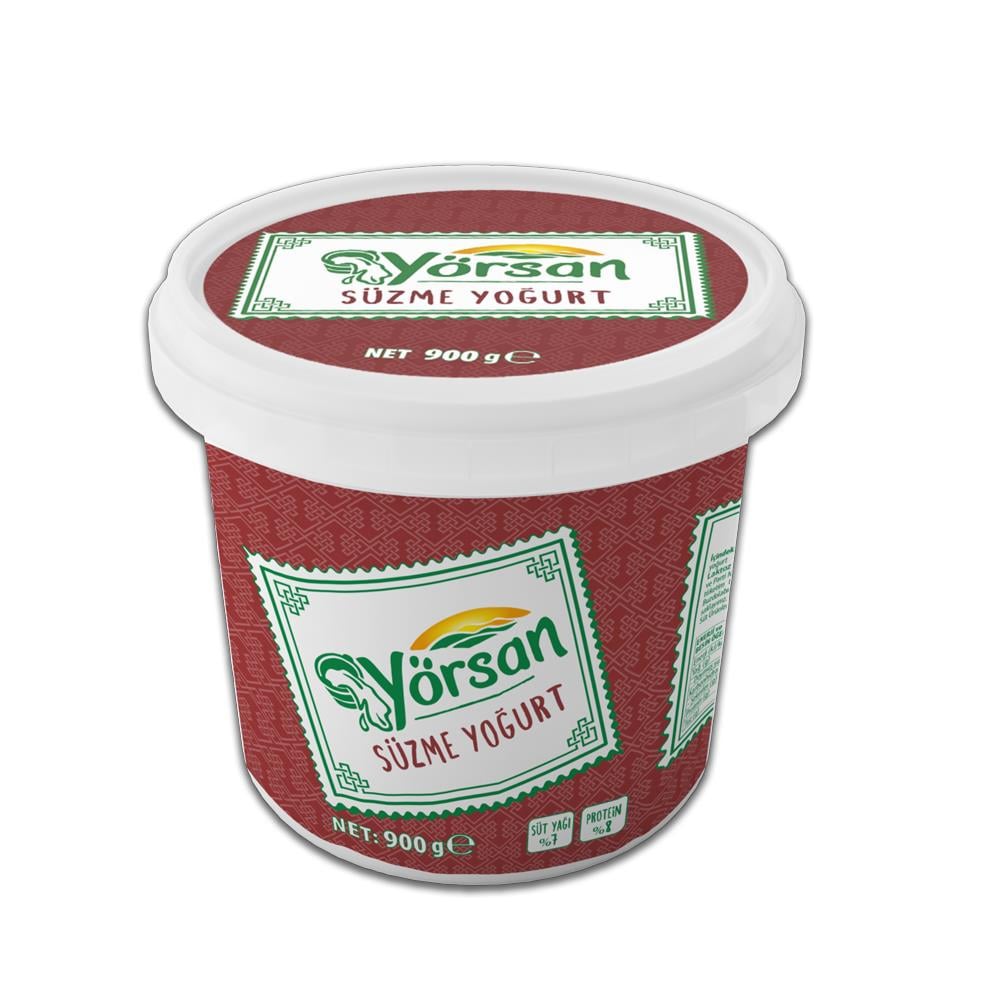 Süzme YoğurtYörsan Süzme Yoğurt 900 gr Kovaı