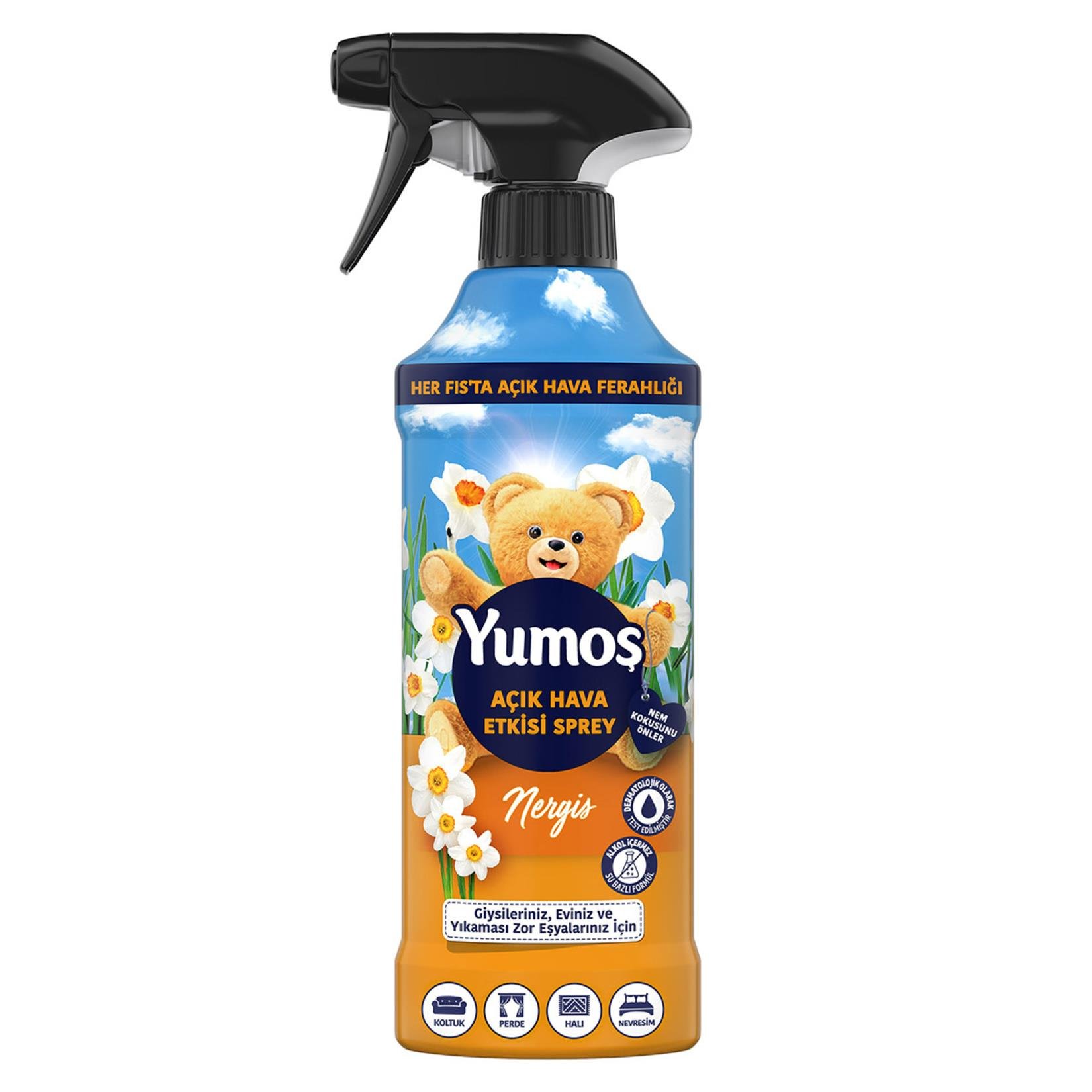 Konsantre YumuşatıcılarYumoş Açık Hava Etkisi Yumuşatıcı Nergis 430 Ml