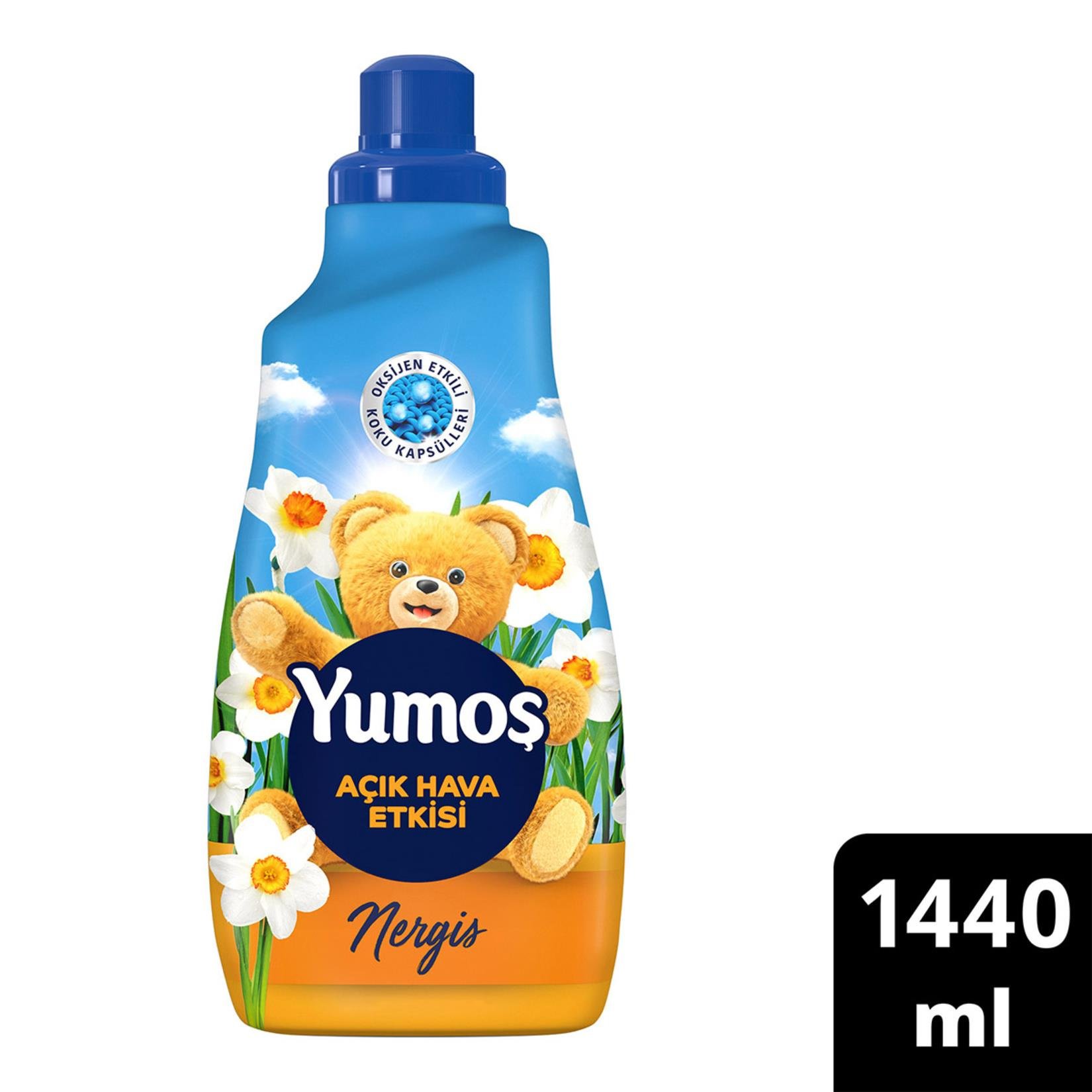 Konsantre YumuşatıcılarYumoş Açık Hava Etkisi Yumuşatıcı Nergis 1440 Ml