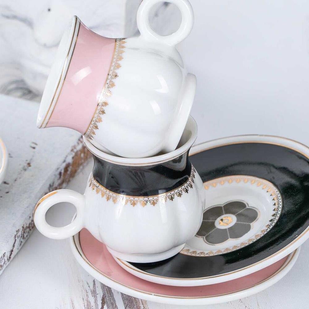 Acar Carina Pors 6lı Kahve Fincan Takımı RY-05120