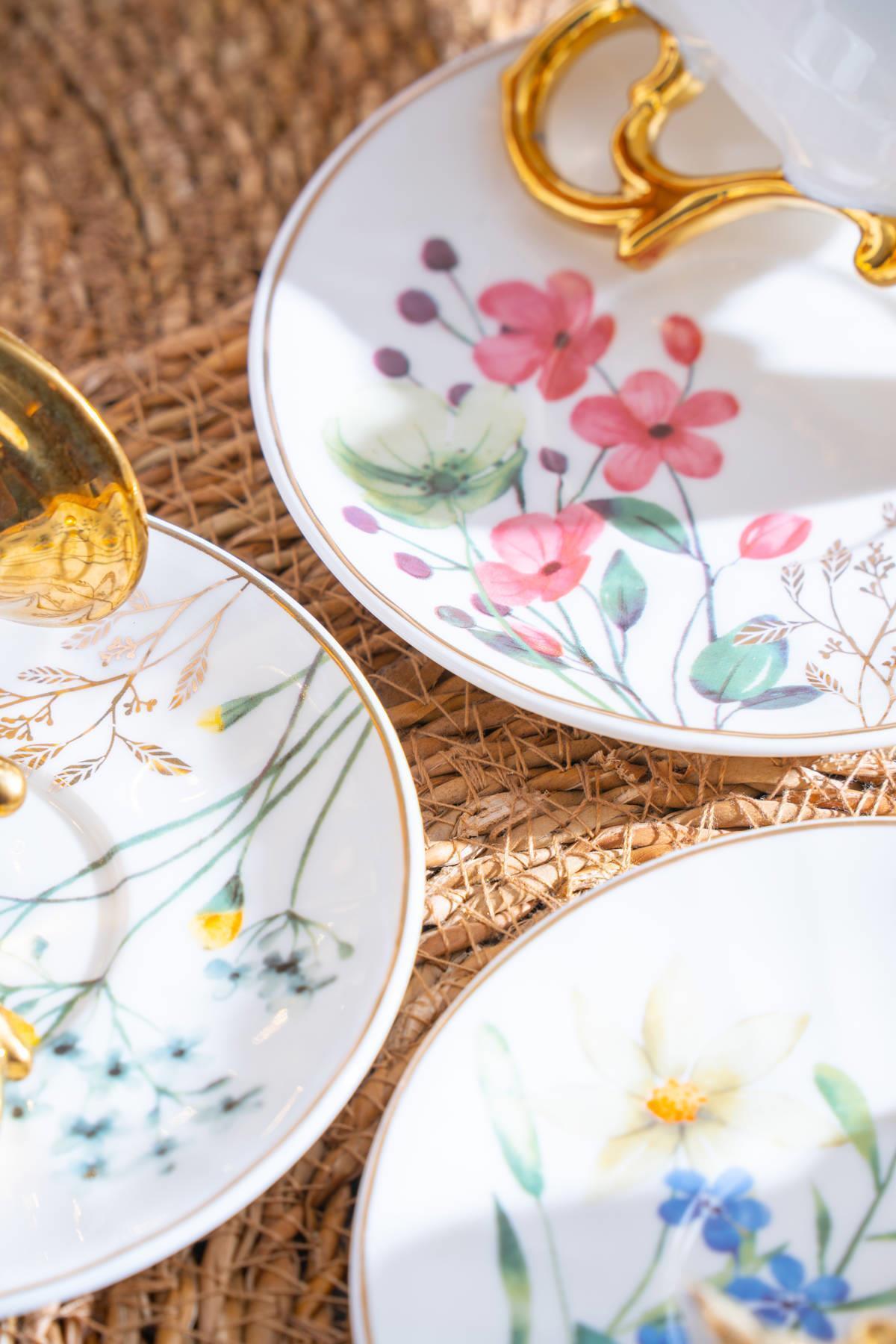 Acar Lansy 6 Kişilik Kahve Fincanı Takımı - 90 ml