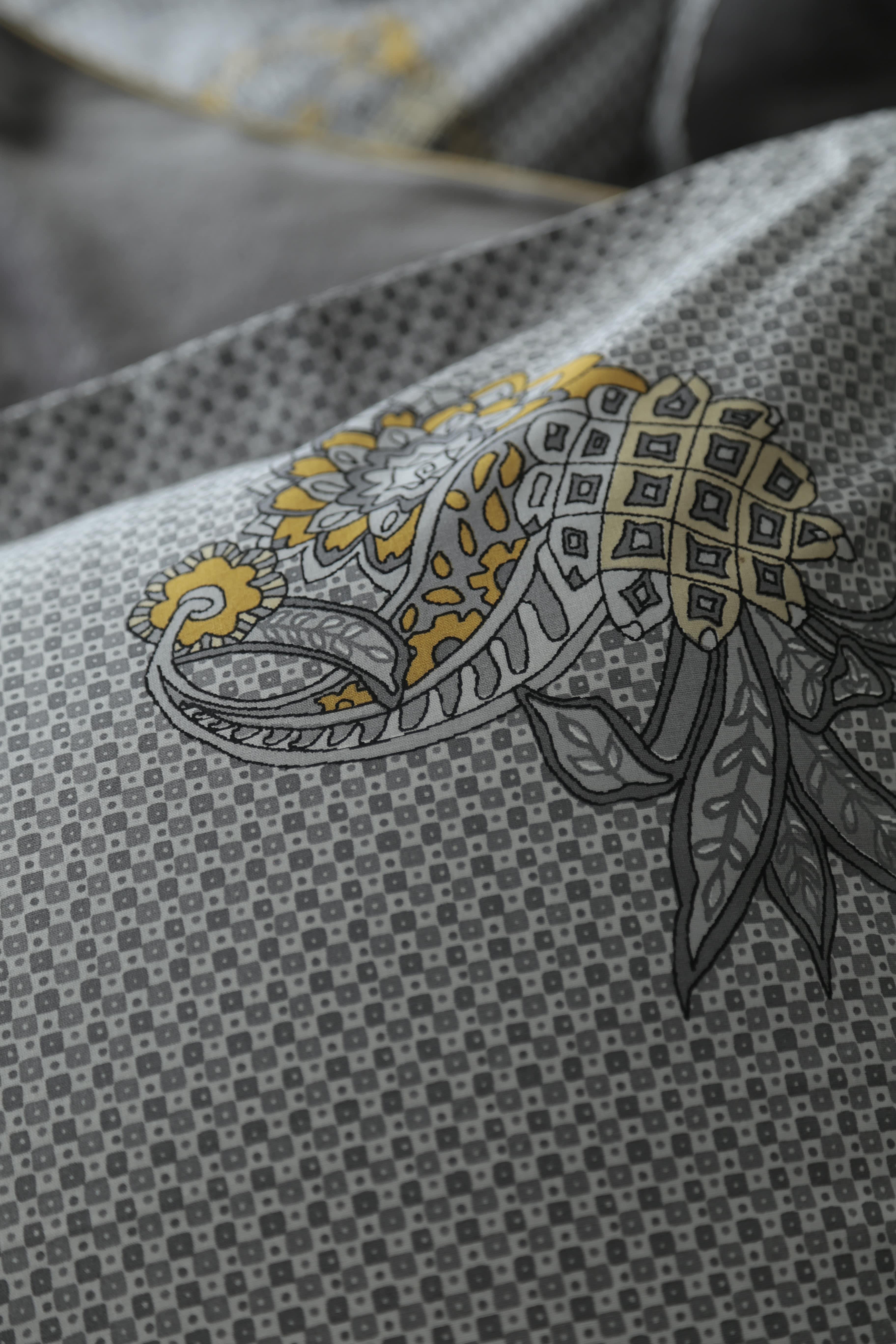 Apricitas Çift Kişilik My Touch Nevresim Takımı Antıca Gray