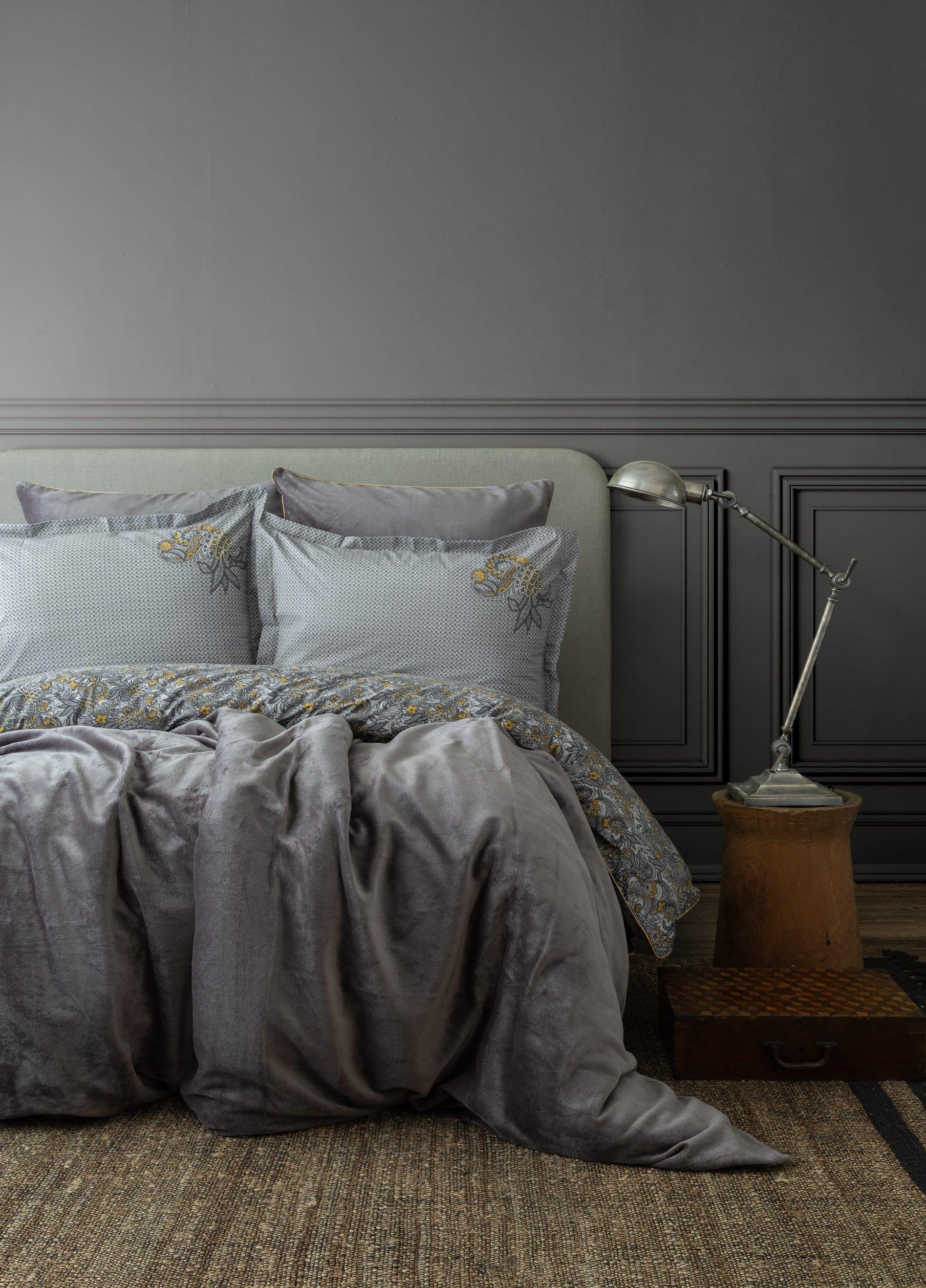 Apricitas Çift Kişilik My Touch Nevresim Takımı Antıca Gray