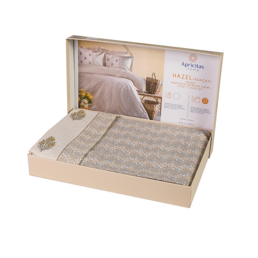 Apricitas Çift Kişilik Nevresim Takımı Hazel Adacayı