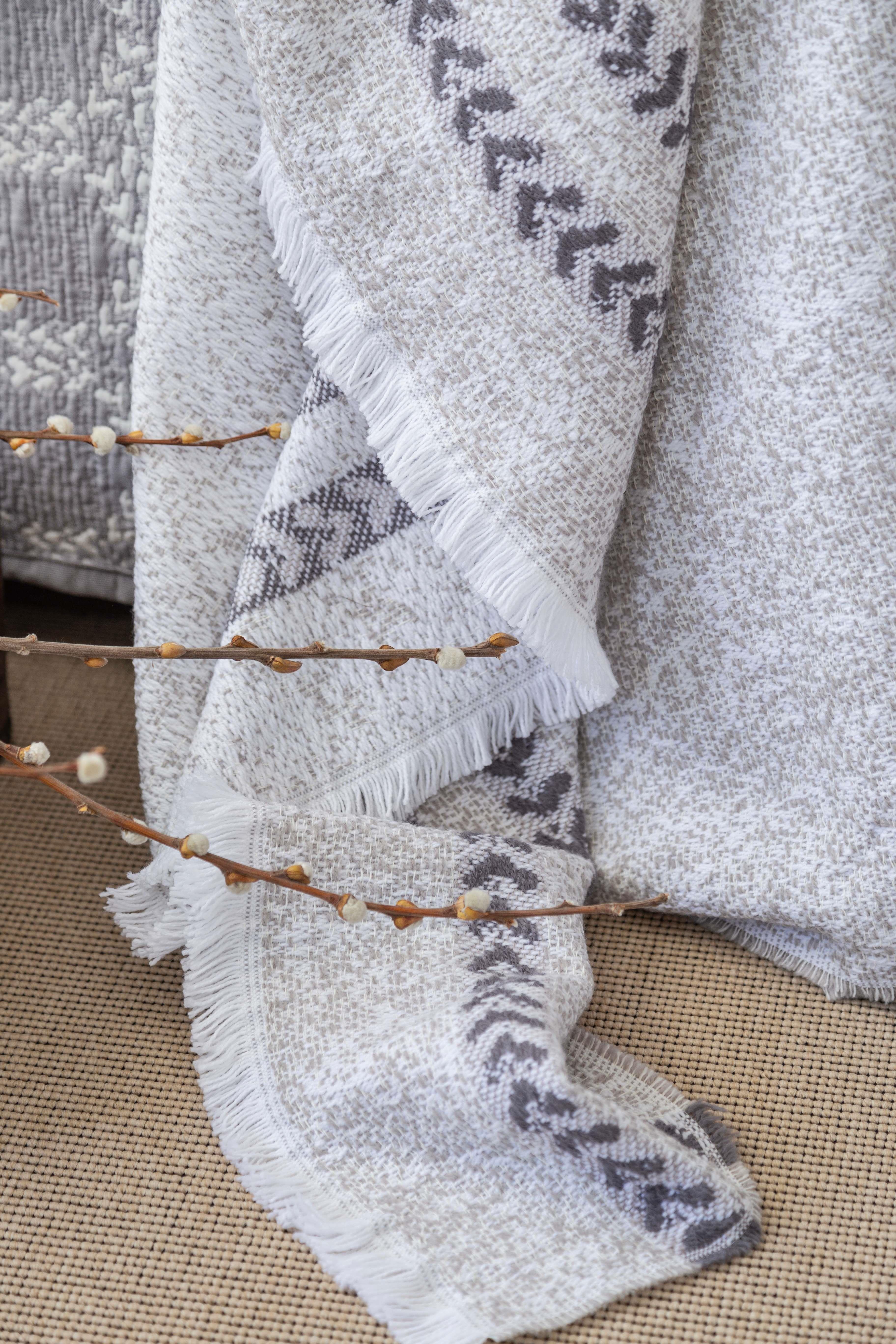 Apricitas Çift Kişilik Tımeless Prıme Set Crown Gray - Yatak Ortusu