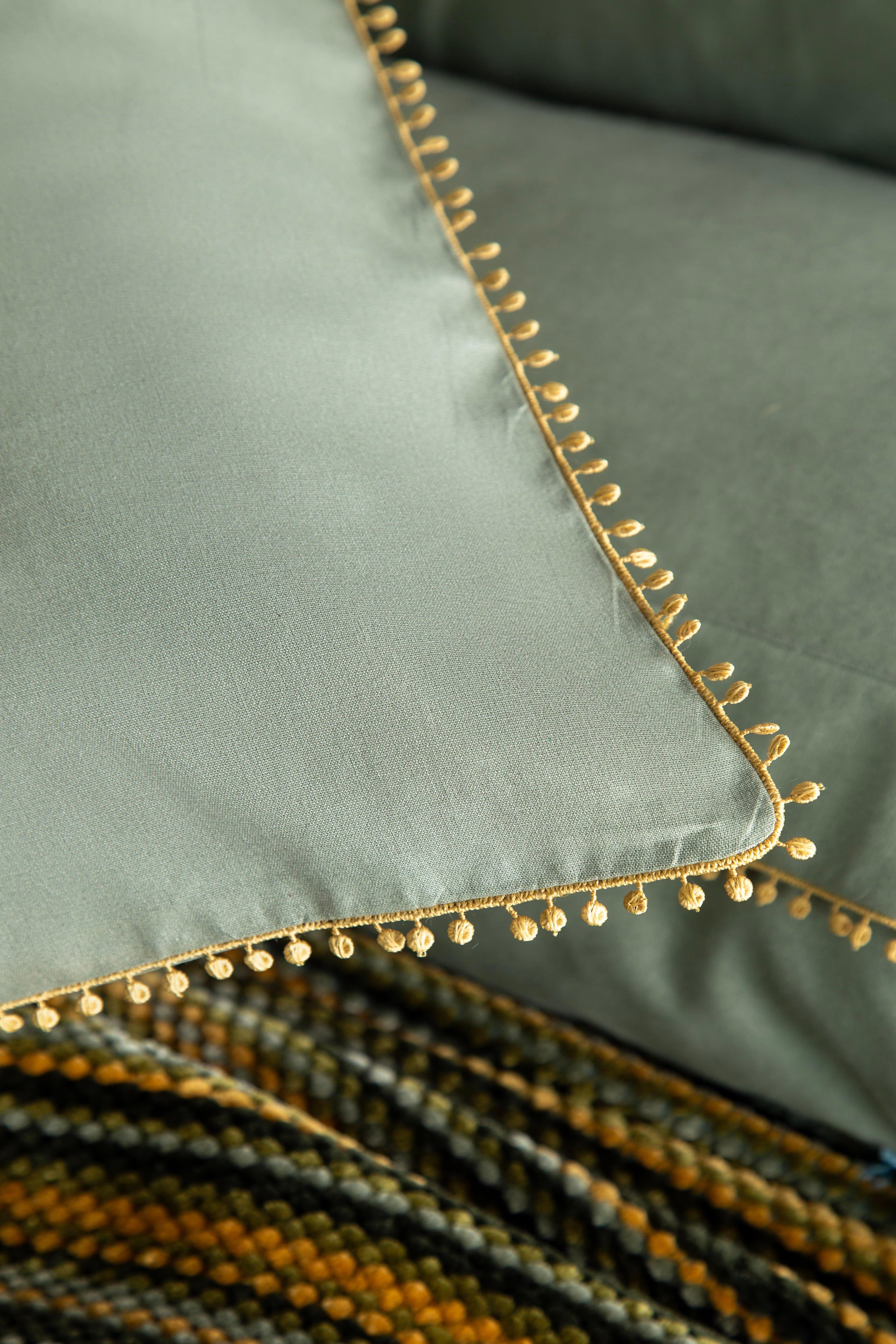 Apricitas Çift Kişilik Yatak Örtüsü Nevresim Set Lizbon Olive