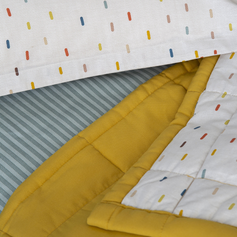 Apricitas Luvı Yatak Örtülü Çarşaf Set Tek Kişilik