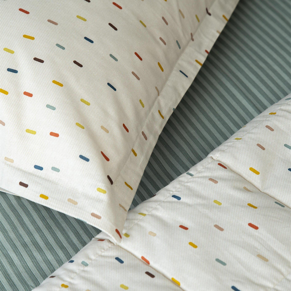 Apricitas Luvı Yatak Örtülü Çarşaf Set Tek Kişilik