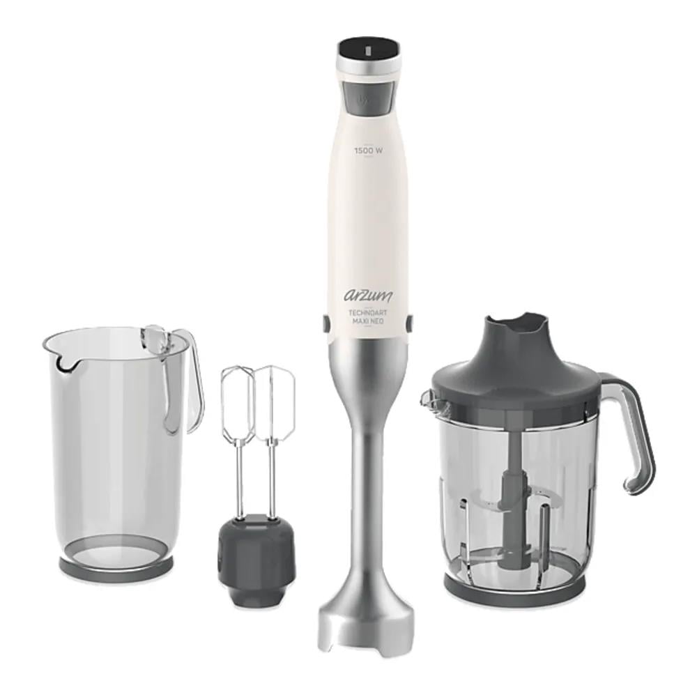 Arzum AR1114-B Technoart Maxi Neo Blender Seti Beyaz