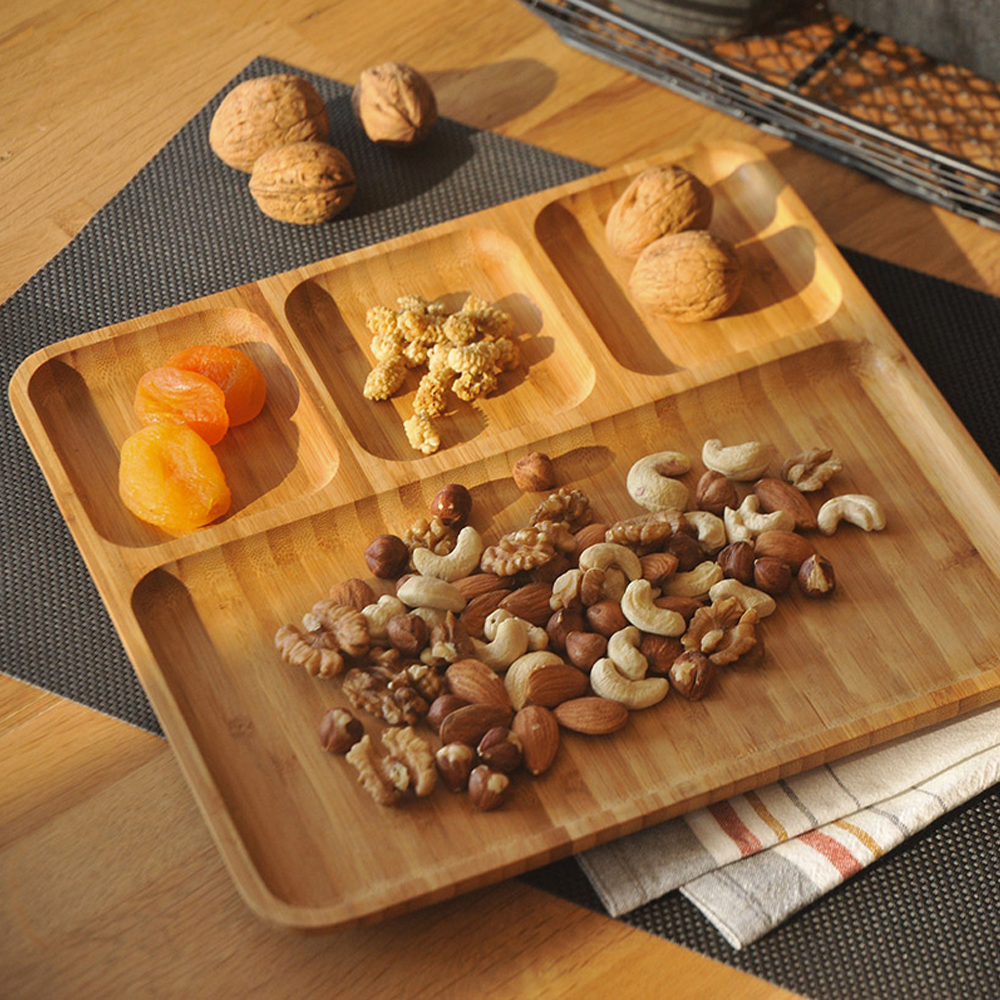 Bambum Darlin Bölmeli Sunum Tabağı B2519