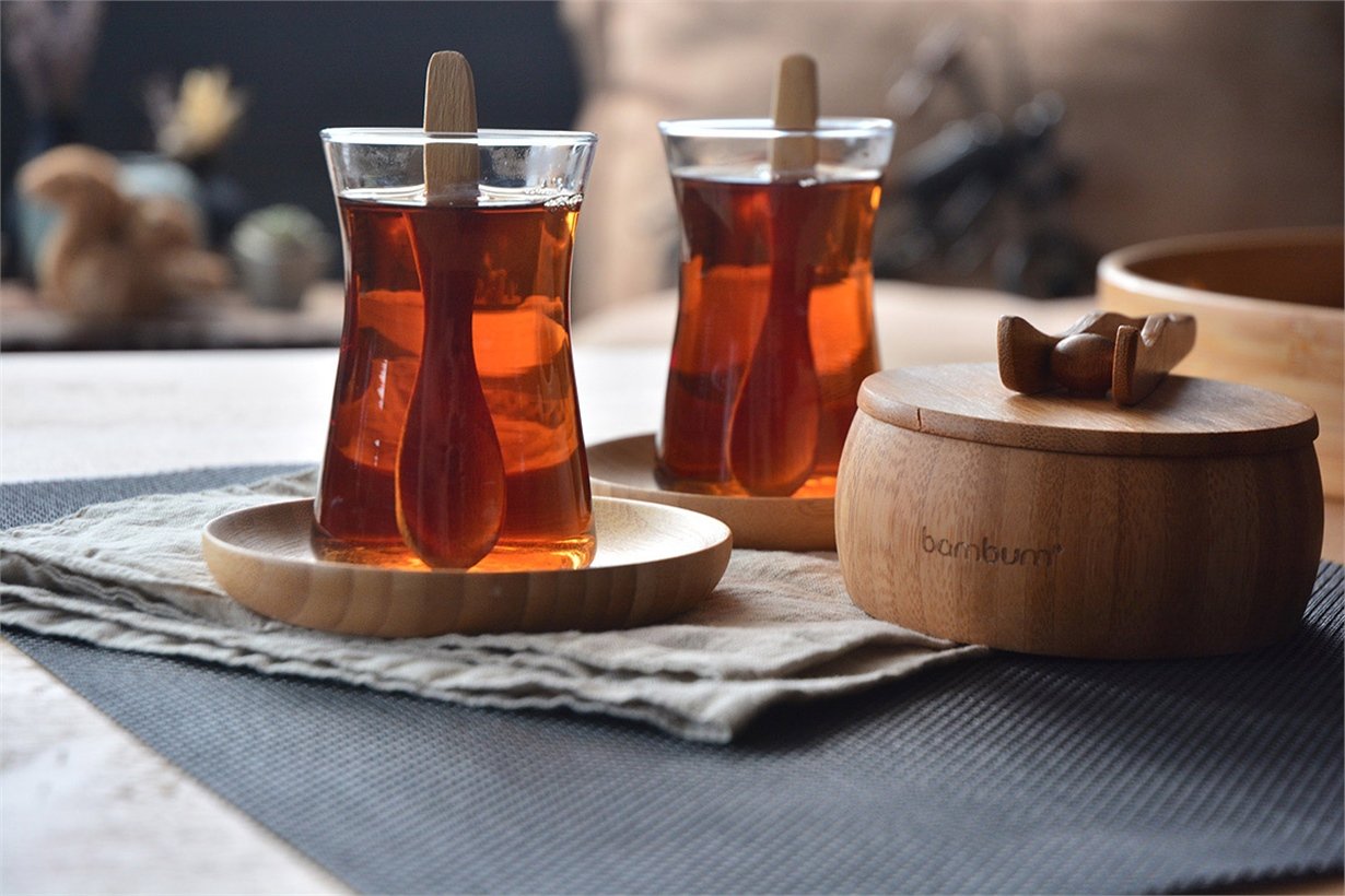 Bambum Silva Çay Tabağı 6lı BKSL01