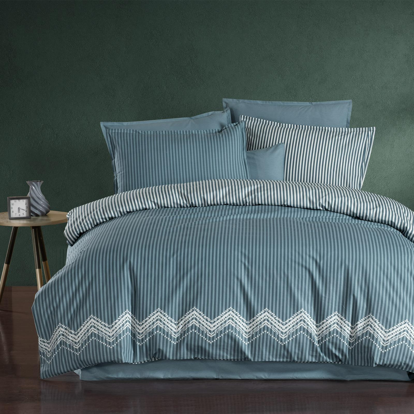 Bazaar Ranfors Ole Mavı Nevresim Takımı Tek Kişilik