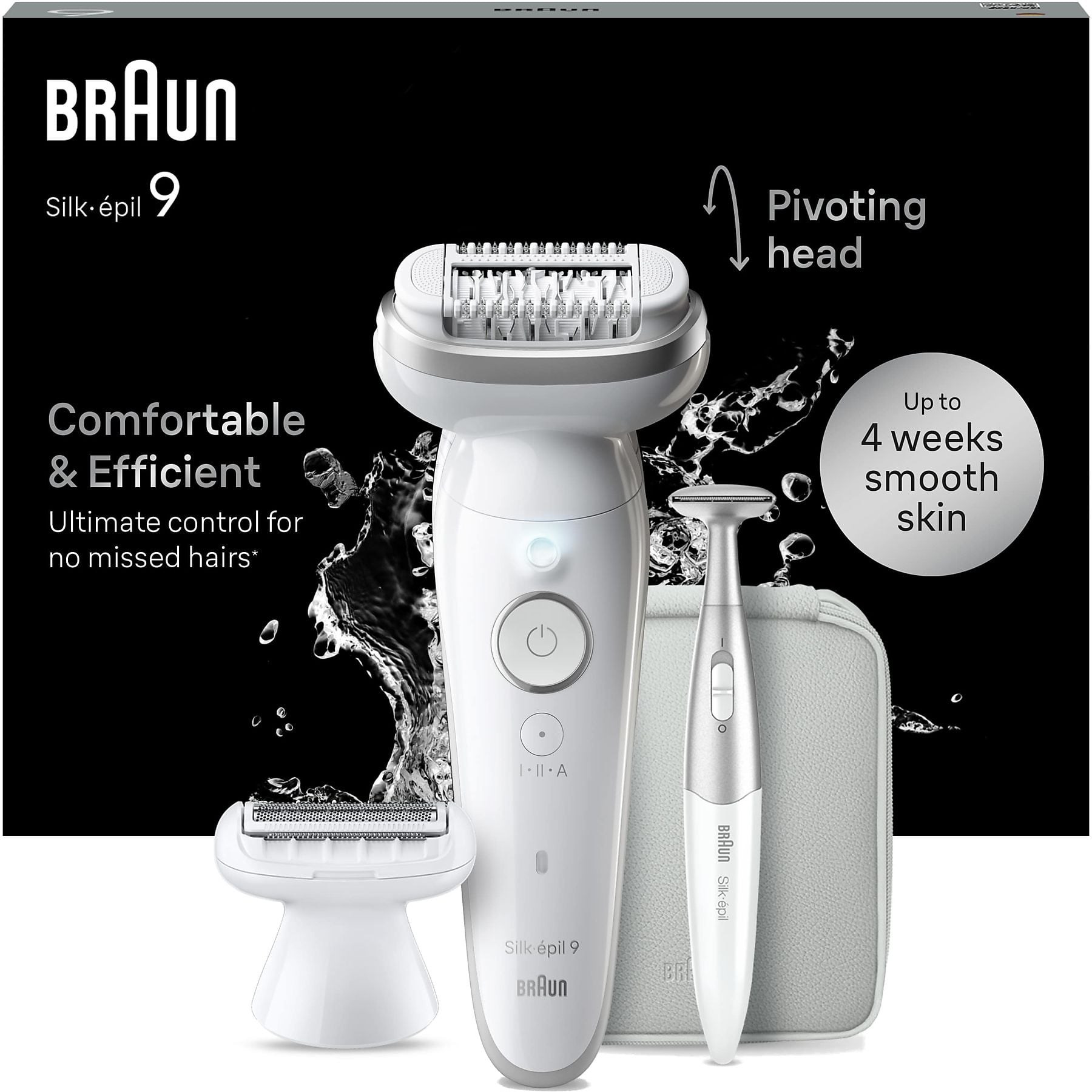 Braun SE 9241 Silk-Épil 9 Islak ve Kuru Epilasyon Cihazı Gümüş