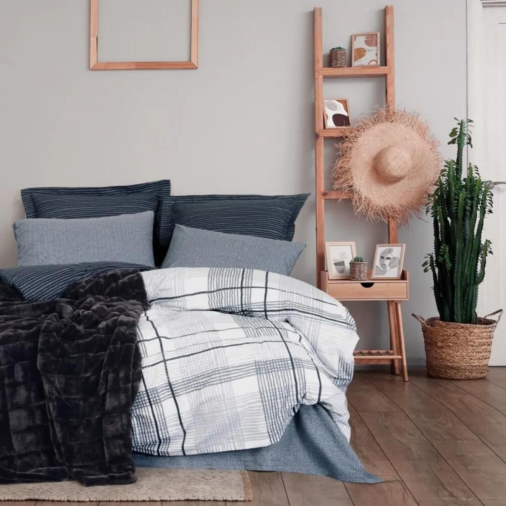 Cotton Box Çift Kişilik Battaniyeli Nevresim Takımı Trim