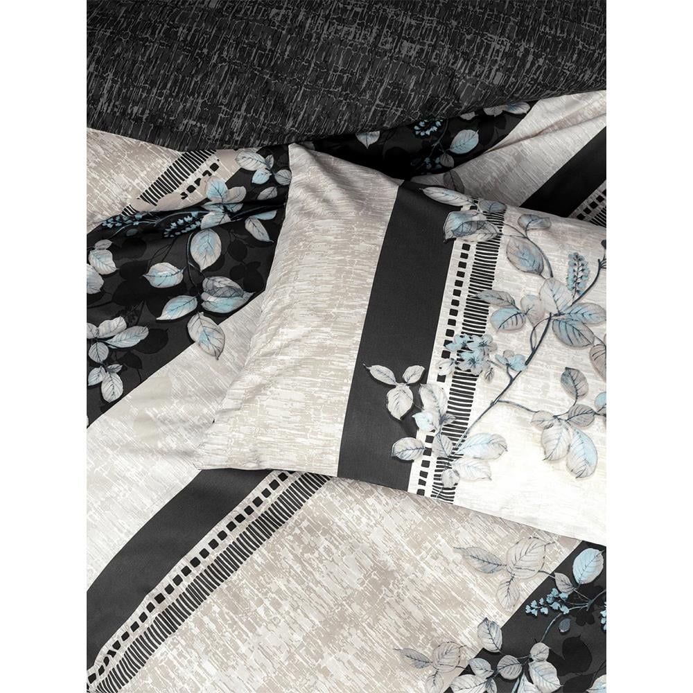 Cotton Box Çift Kişilik Nevresim Takımı Lehlare Antrasit