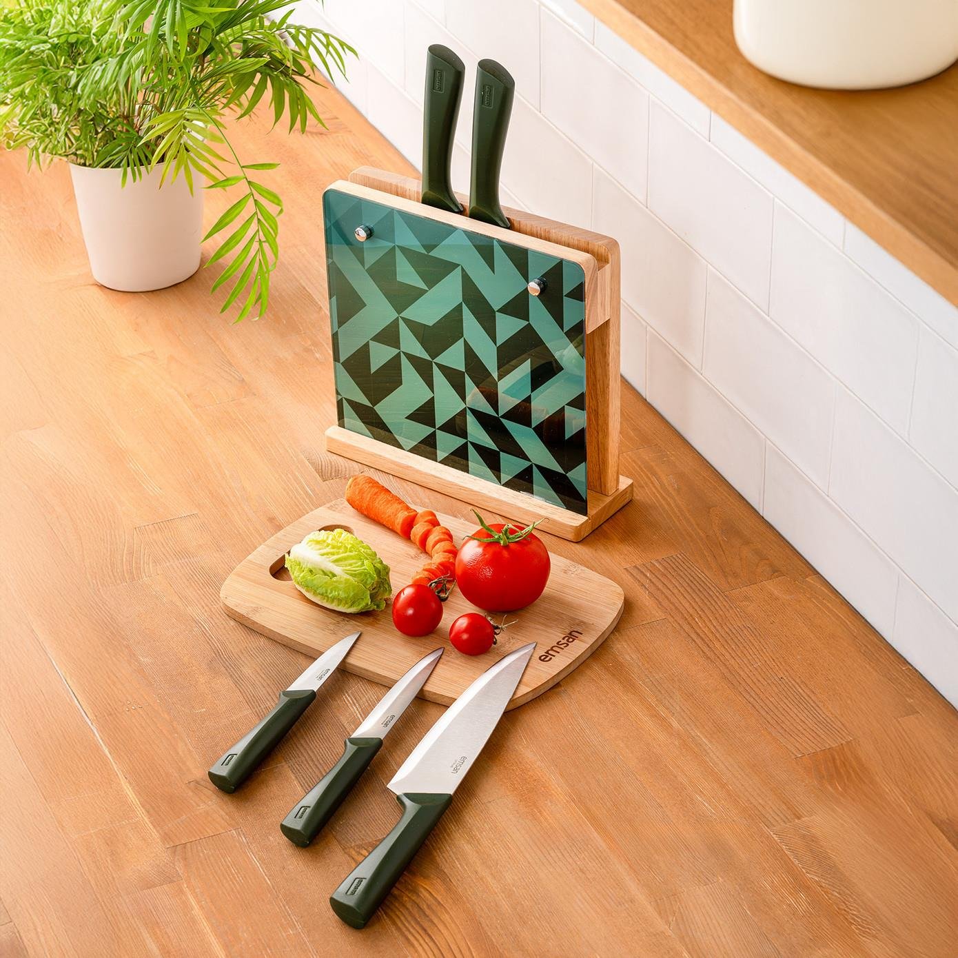 Emsan Art 6 Parça Bıçak Seti