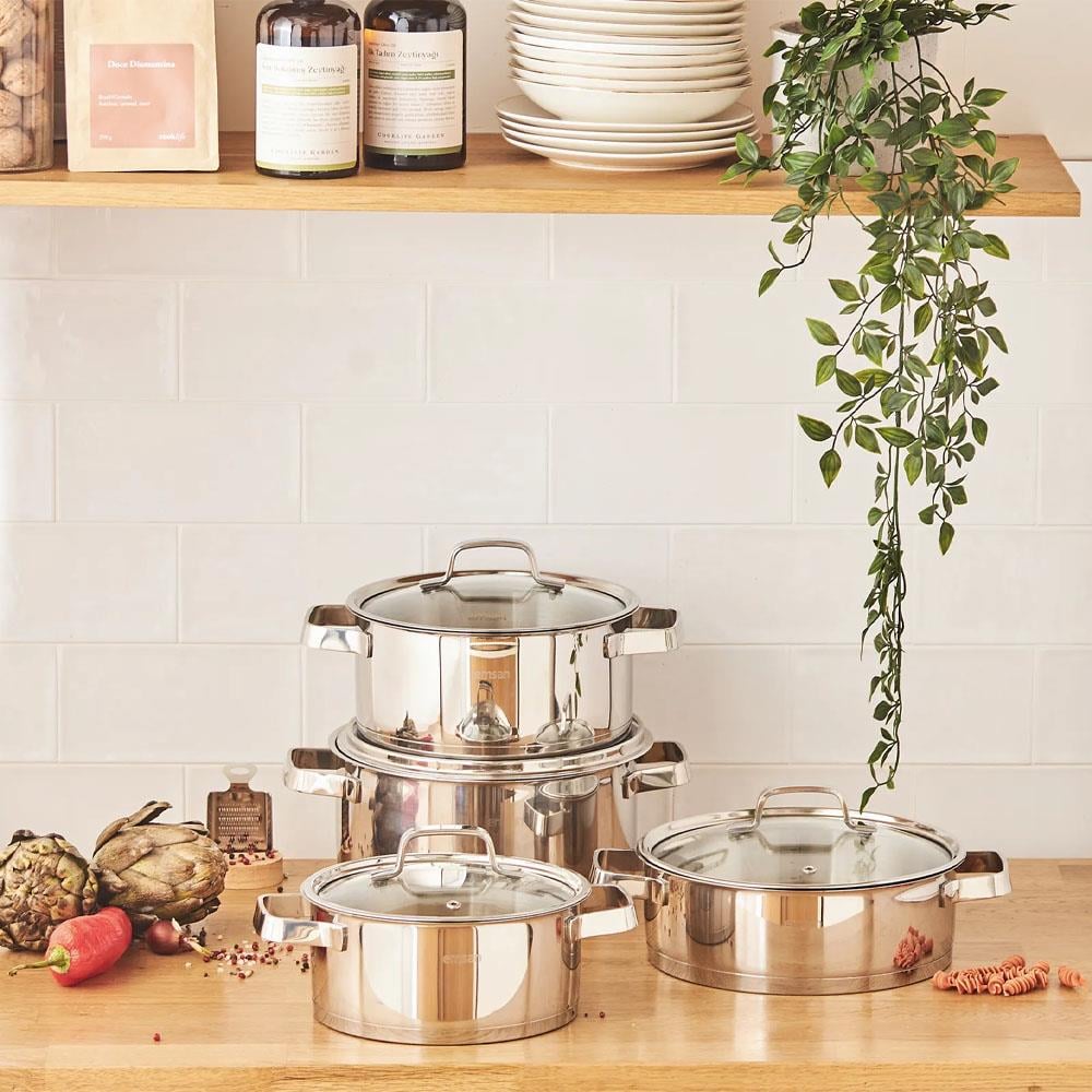 Emsan Capella 8 Prc Tencere Seti