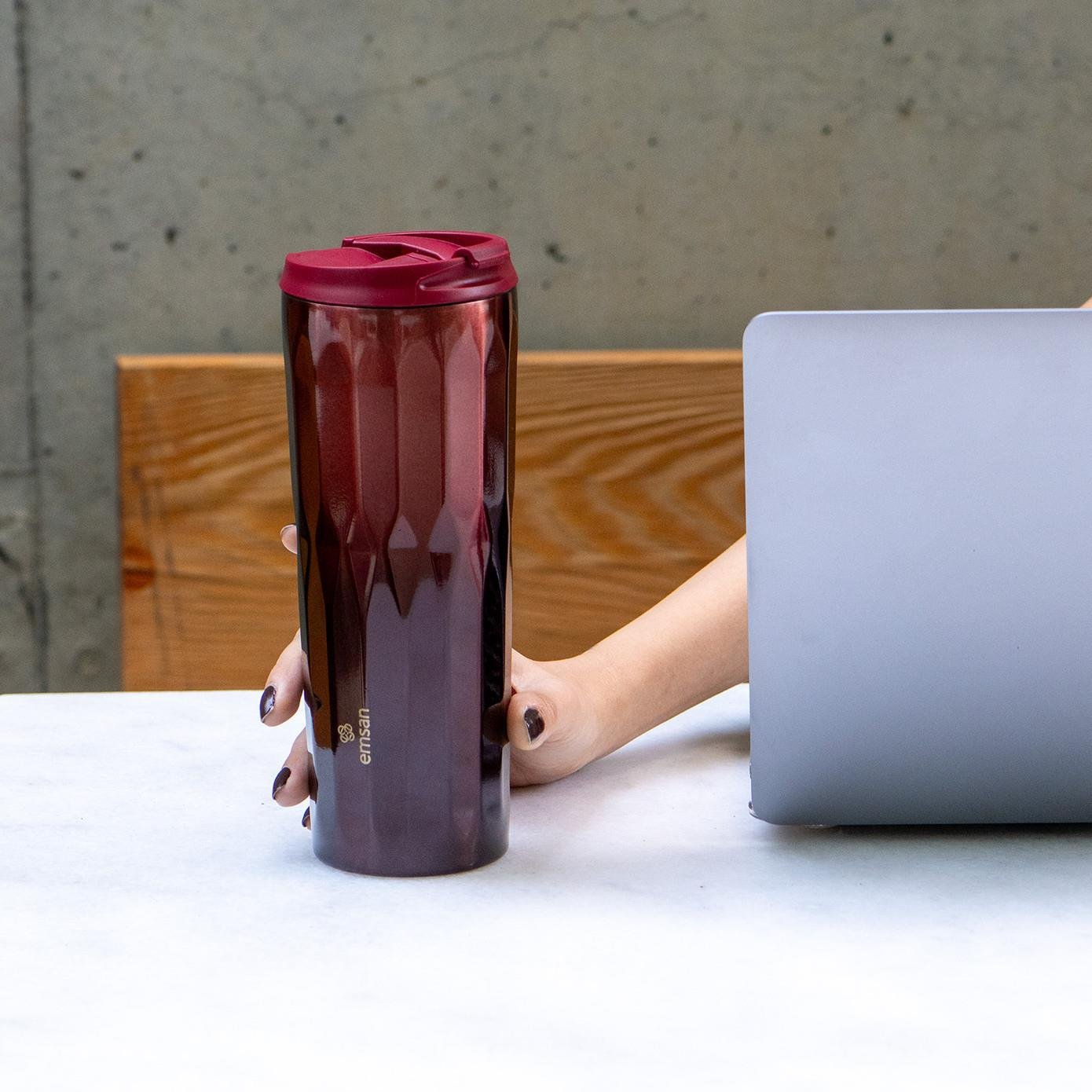 Emsan Crystal Termos Bordo 500 ml