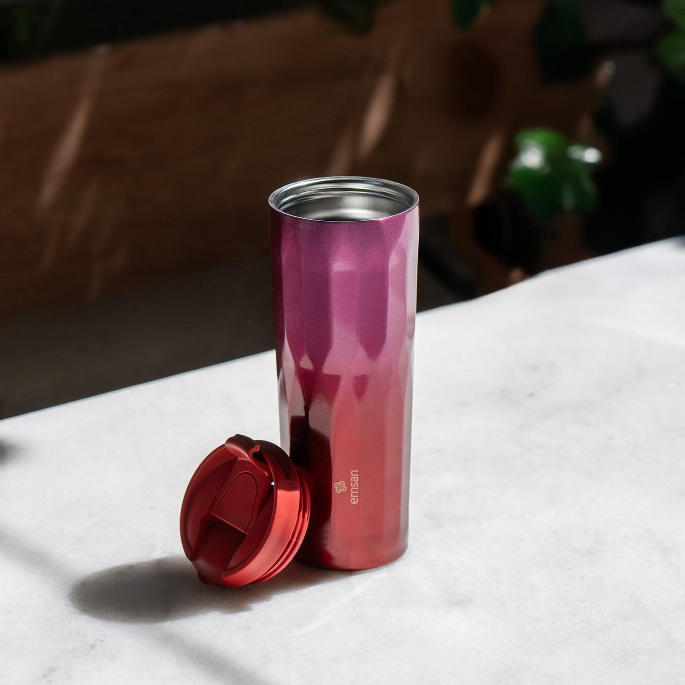 Emsan Crystal Termos Pembe 500 ml