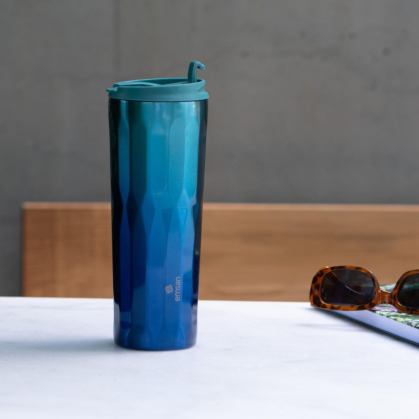 Emsan Crystal Termos Turkuaz 500 ml