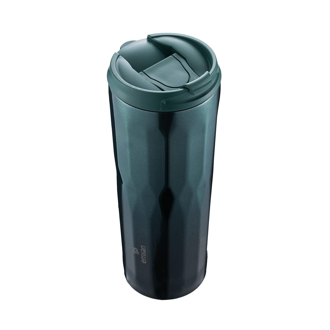 Emsan Crystal Termos Yeşil 500 ml