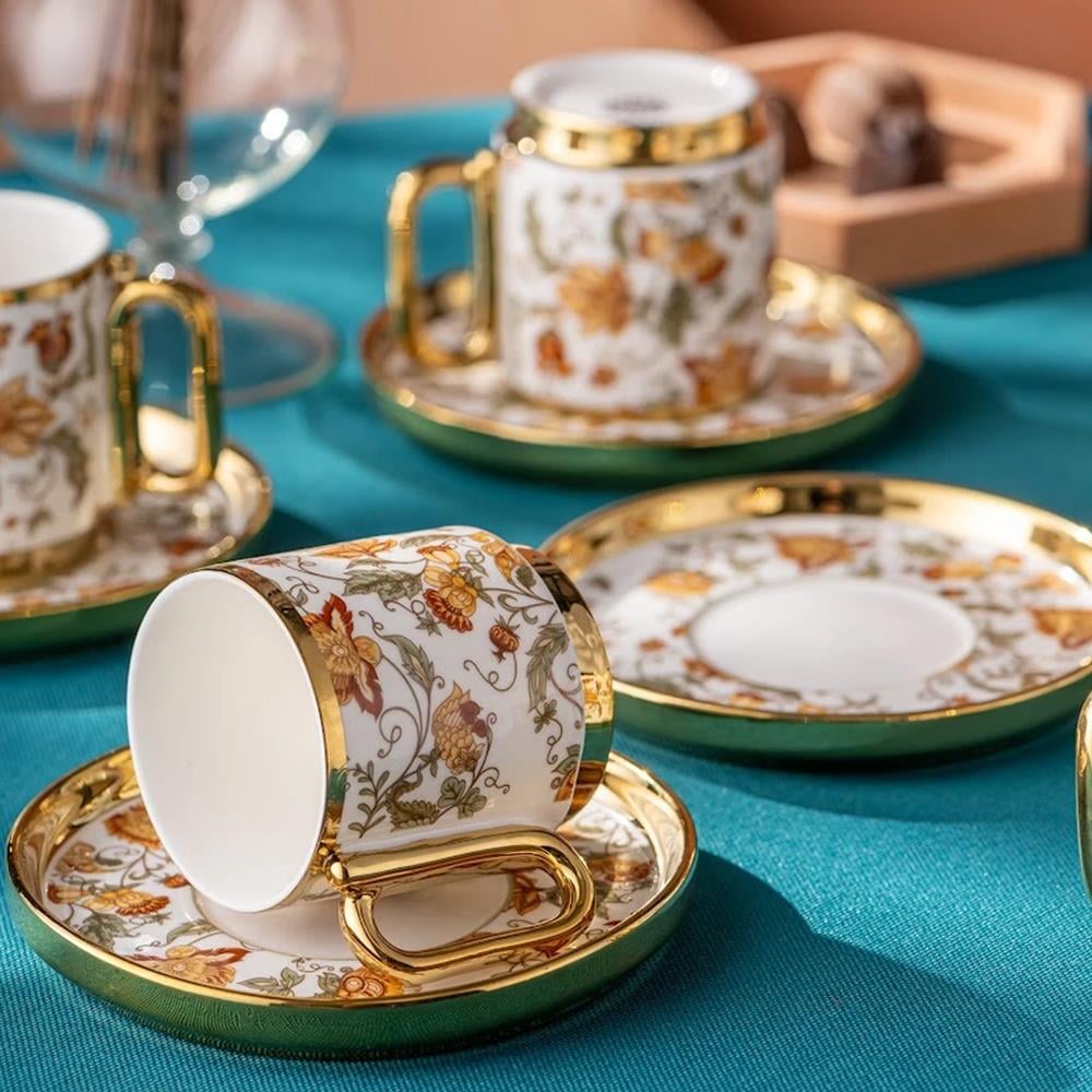 Emsan  Dolmabahçe 6 Kişilik Kahve Fincan Takımı