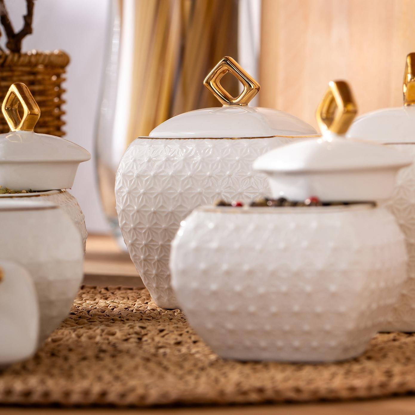 Emsan Flower 5li Baharat Takımı