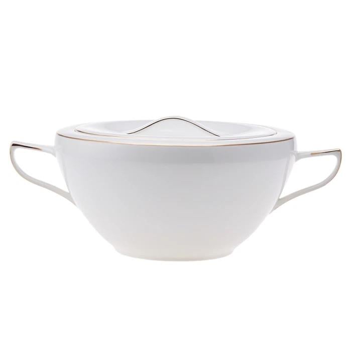 Emsan Freya Fine Bone 60 Parça 12 Kişilik Yuvarlak Yemek Takımı Gold