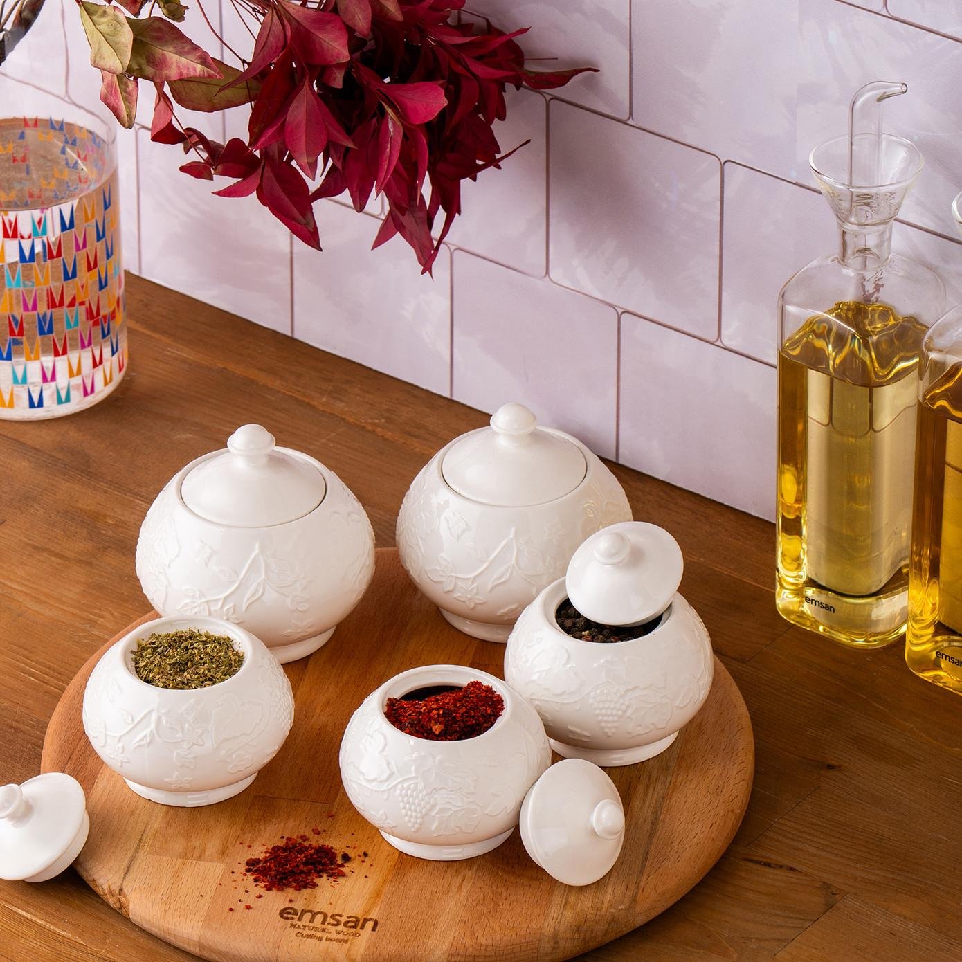 Emsan Grape 5li Baharat Takımı