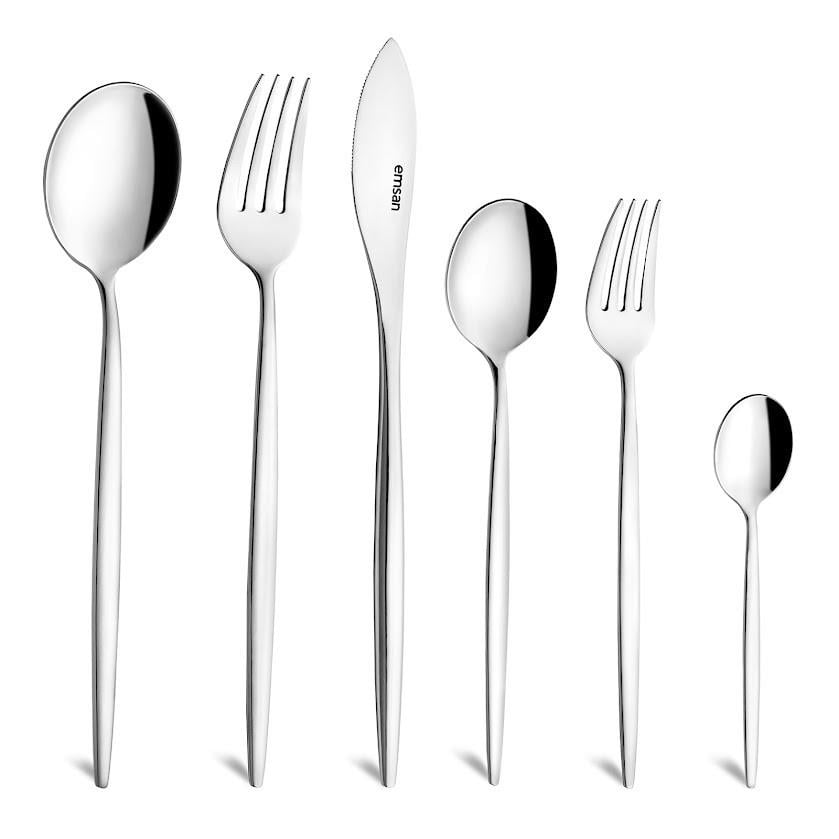 Emsan Hera 72 Parça 12 Kişilik Çatal Kaşık Bıçak Takımı Lüks Kutulu