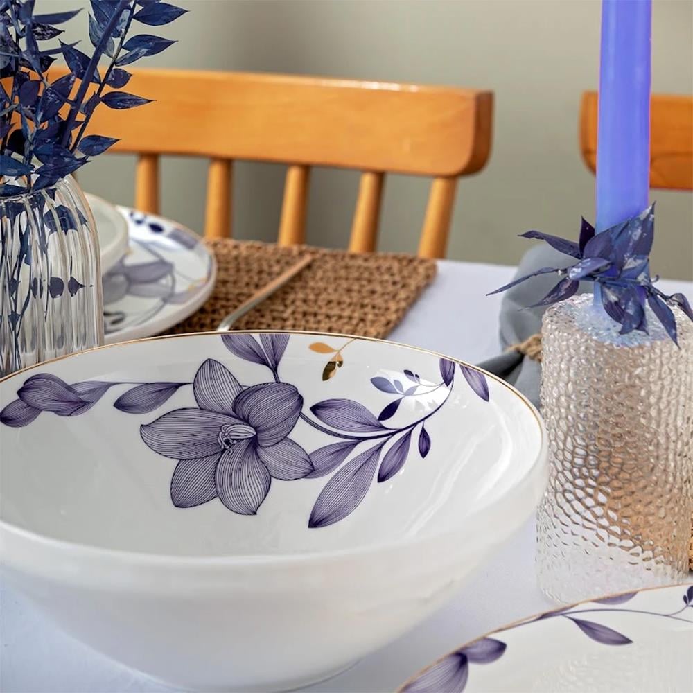 Emsan Isley Lacivert 53 Parça 6 Kişilik Yemek Takımı