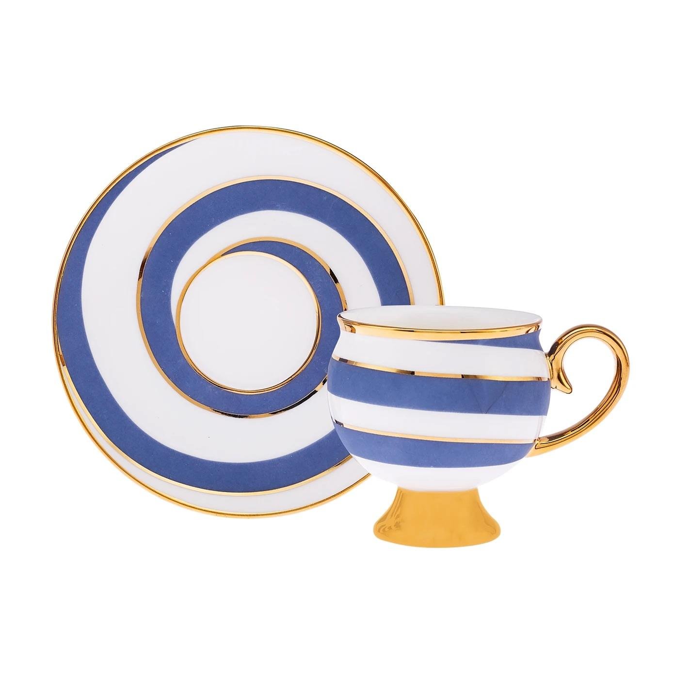 Emsan İstanbul Porselen Efsun 6 Kişilik Kahve Fincan Takımı 90 ml