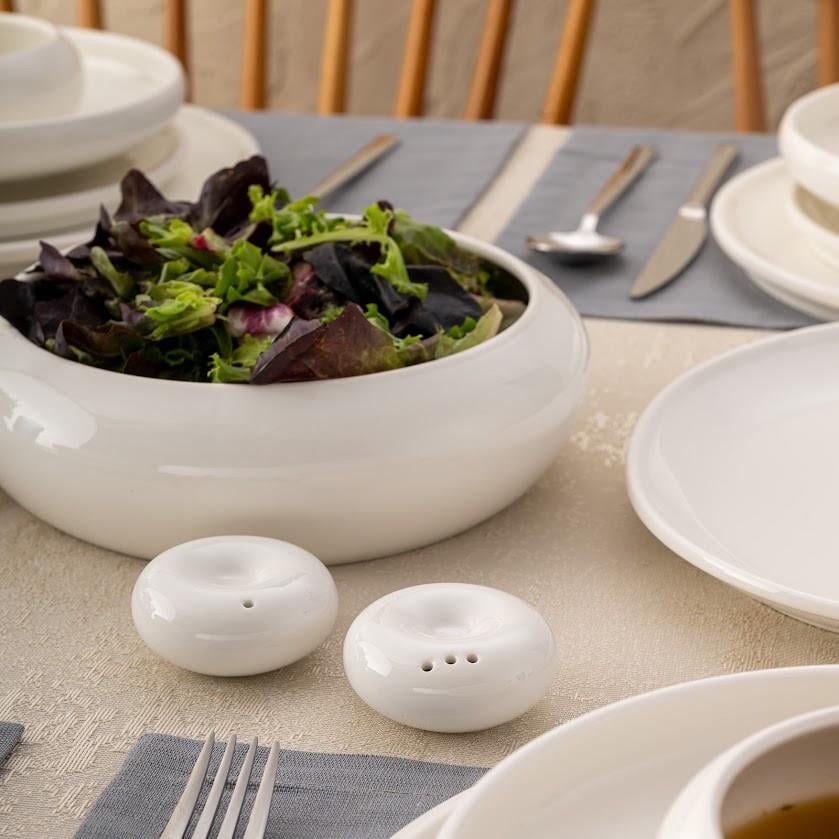 Emsan İstanbul Porselen Kınalıada Beyaz 53 Parça 6 Kişilik Yemek Takımı