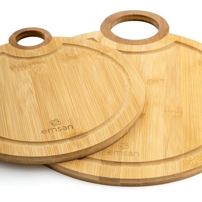 EMsan Ladin Wood 2li Kesme Tahtası