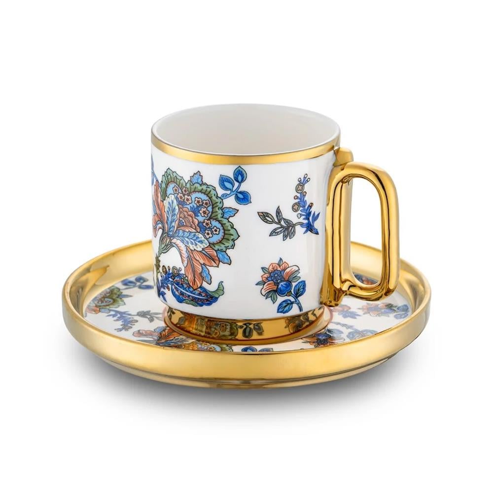 Emsan Multicolor Porselen Kahve Fincan Takımı 6 lı