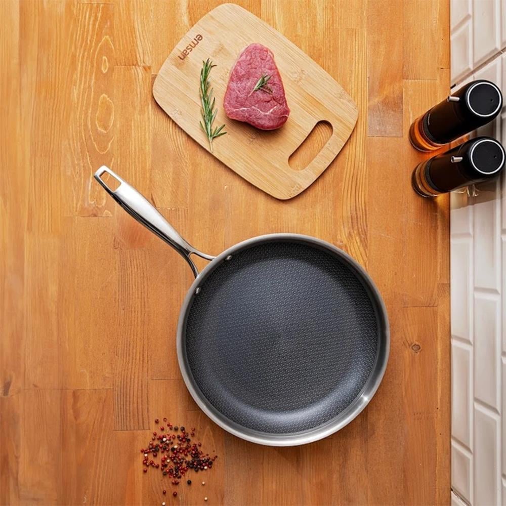 Emsan Pro Trı Ply Çelik Tava 24 cm