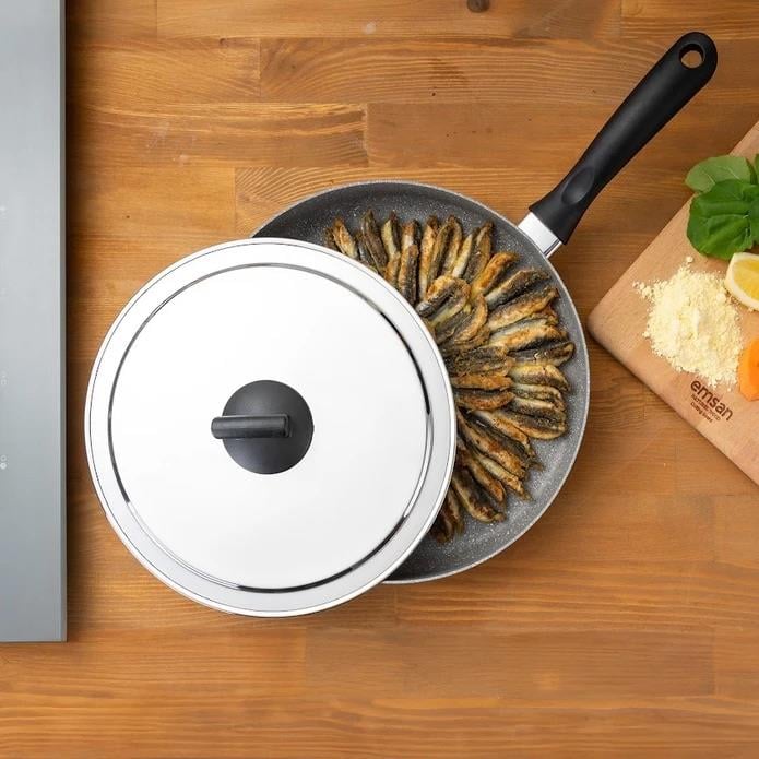 Emsan Rosa Granit 30 cm Balık Tavası