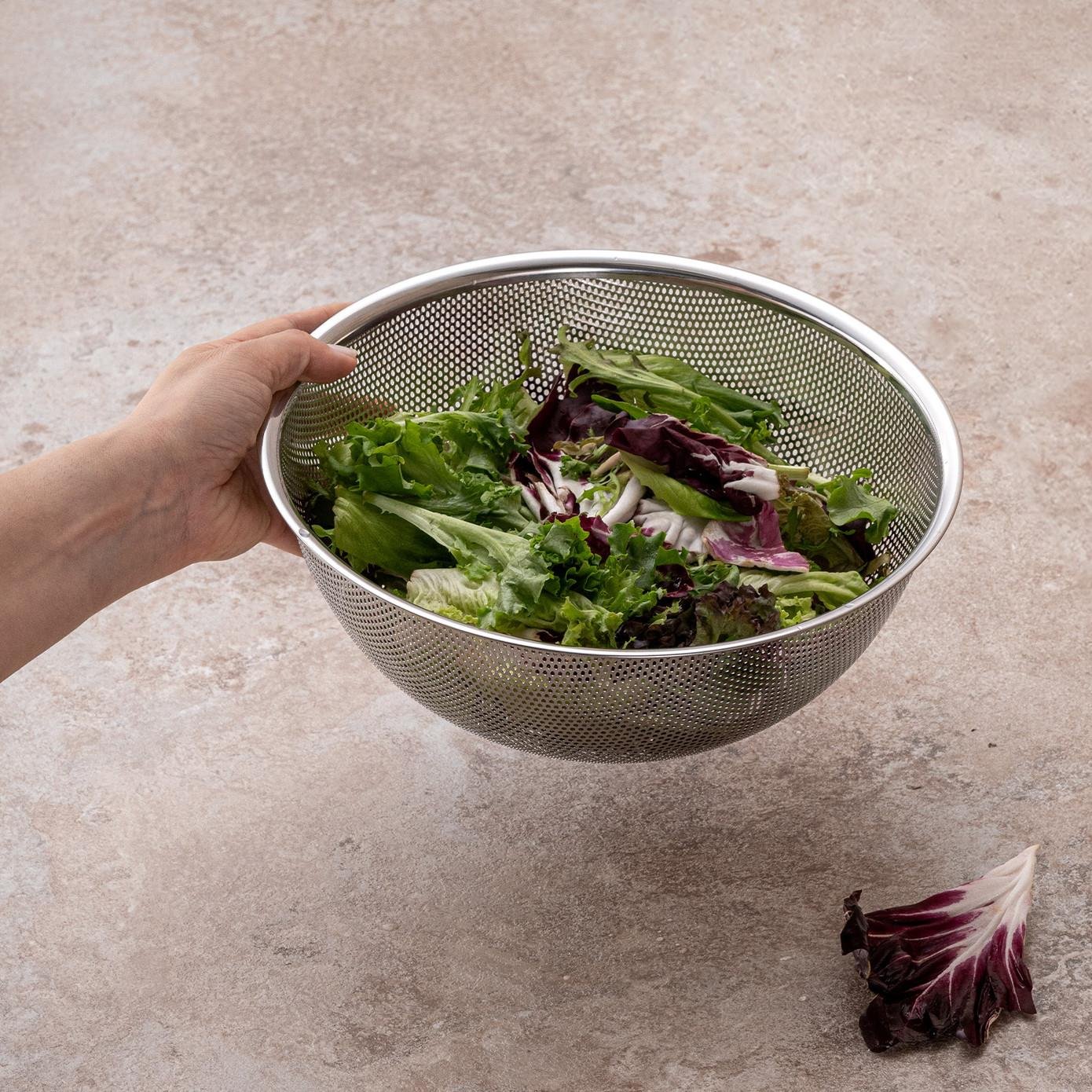 Emsan Steel Çelik 22.5 cm Süzgeç Büyük