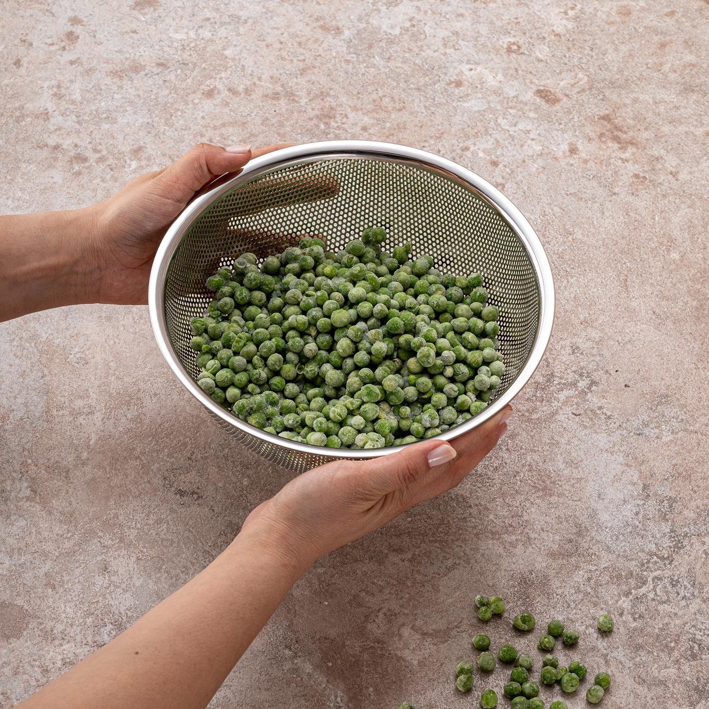 Emsan Steel Çelik 25.5 cm Süzgeç Büyük