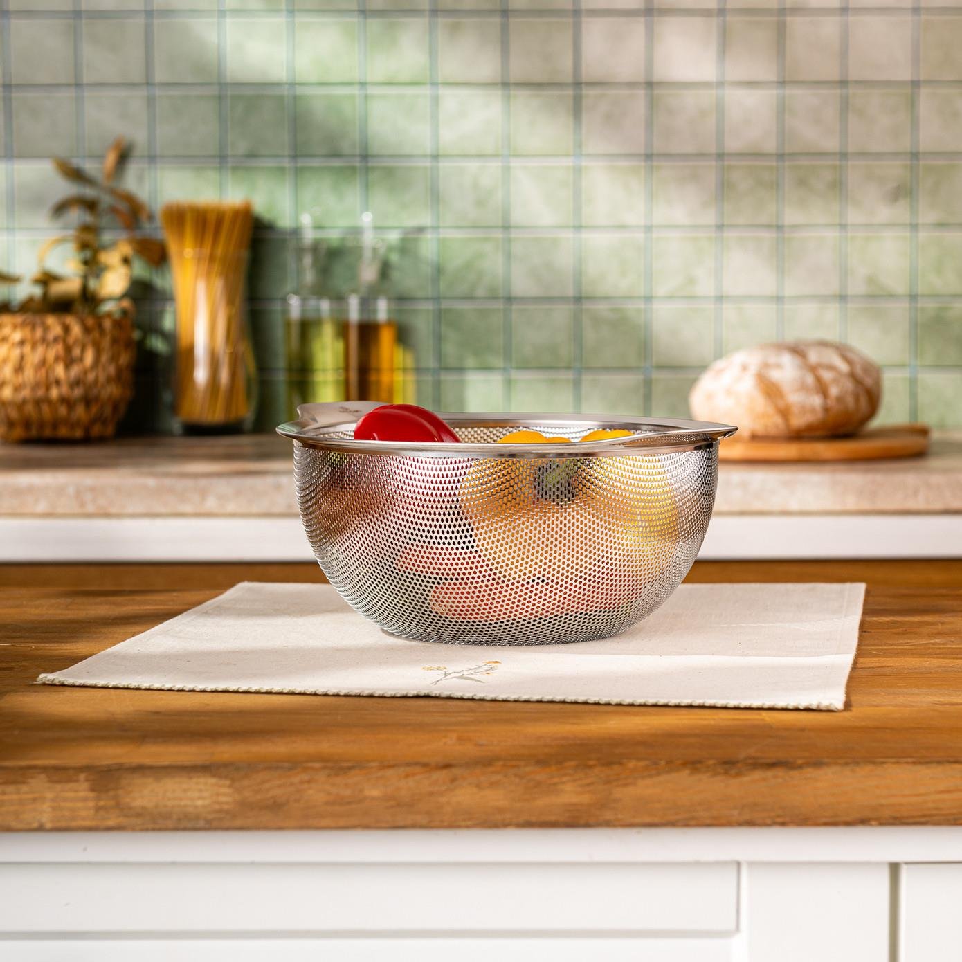 Emsan Stell Luxe Süzgeç Large 26 cm