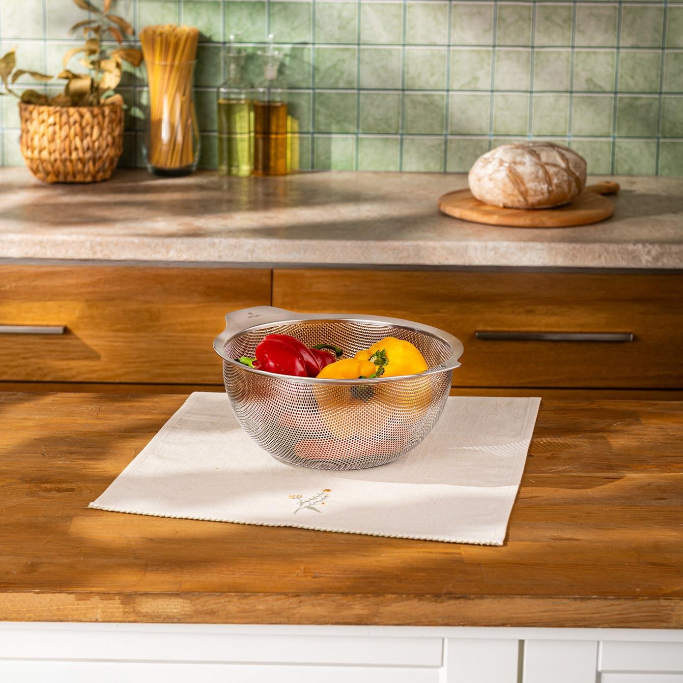 Emsan Stell Luxe Süzgeç Large 26 cm