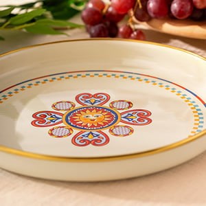 EMSAN SUNUMLUK 28 CM EMAYE SOLEMAR